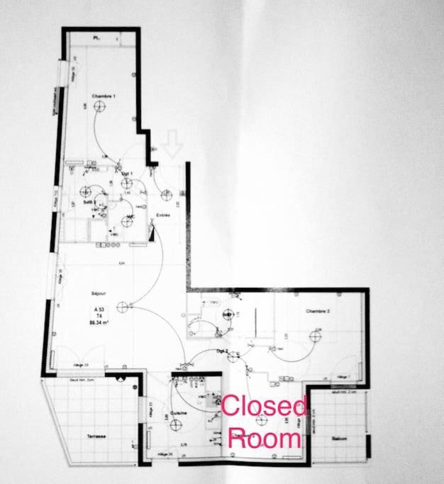 Paris-Stade De France 3 Rooms Parking Metro Apartment